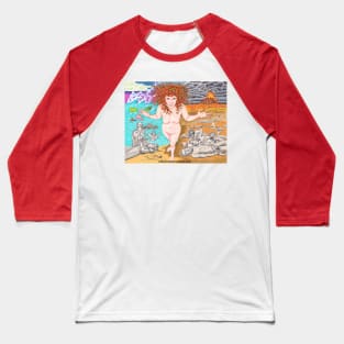 Medusa's Outrage Baseball T-Shirt